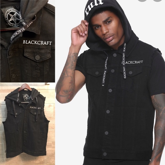 black craft cult denim jacket